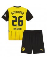 Otroške Nogometnih dresov Borussia Dortmund Julian Ryerson #26 Domači 2024-25 Kratki rokavi (+ hlače)